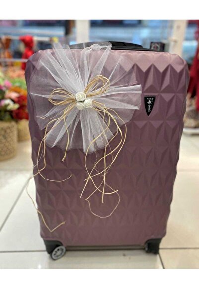 ecrin tuhafiye hobi Krem Bohça Süsü