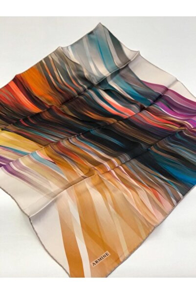 Armine Eșarfă de damă cu model portocaliu