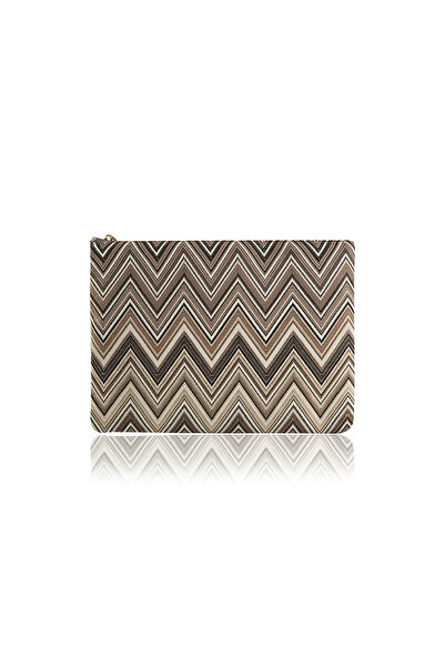 VIVION Zigzag Clutch Çanta