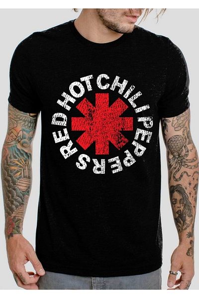 Kuzgunshop Μπλουζάκι Unisex Red Hot Chili Peppers