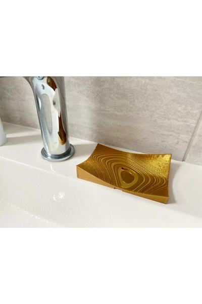 TuransoyCraft Altın Barı Sabunluk Sabun Tutacağı