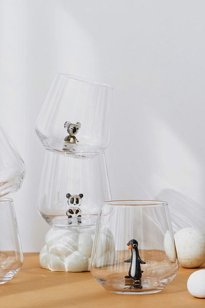 Minizooistanbul Our Planet Set of 6 Glasses