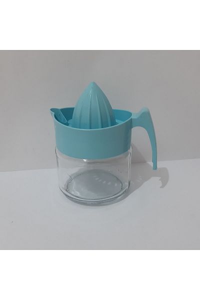 renkli çiçekler Lemon Bowl Glass Lemon Squeezer