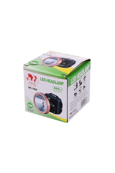 Kırgıl Bk-1808 3 Watt Pilli Kafa Lambası