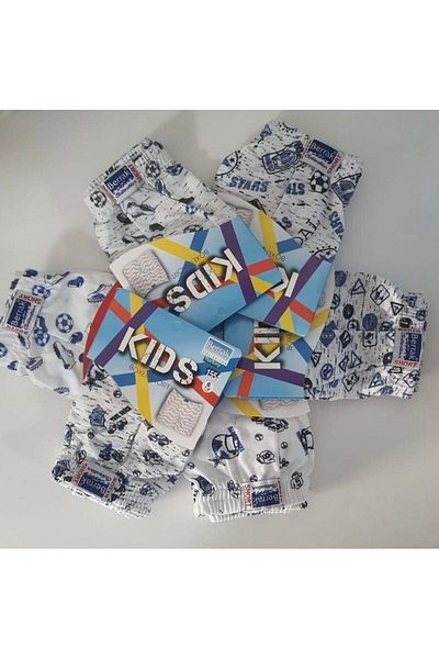 Muraty Boy's Berrak Kids Boxer 6 Pack