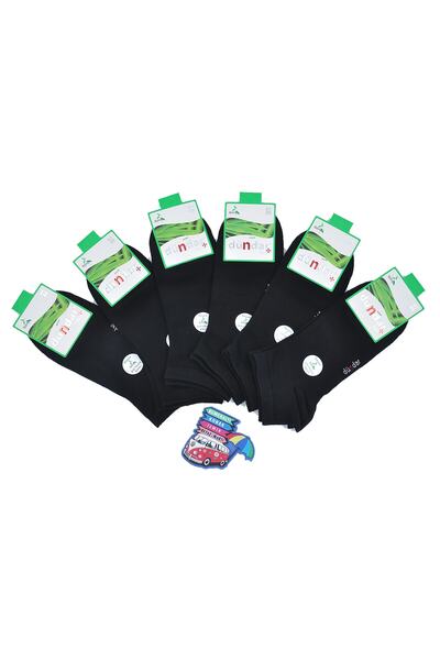 Dündar Dikişsiz Bambu Plus Erkek Patik - D002 (6 ADET)