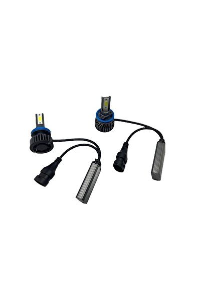 CAREK 9v-32v H11 Dob Led Xenon Far Ampul Seti Can Bus 6500k 8000 Lümen