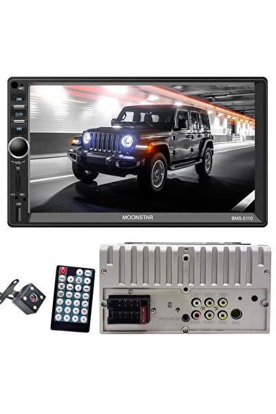 Moonstar Double Teyp 7 4x45w Mirrorlink Bt/usb/sd/fm/aux Kameralı Bms-5110