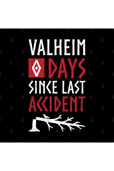 Pixxa 0 Days Since Last Accident - Valheim Mug