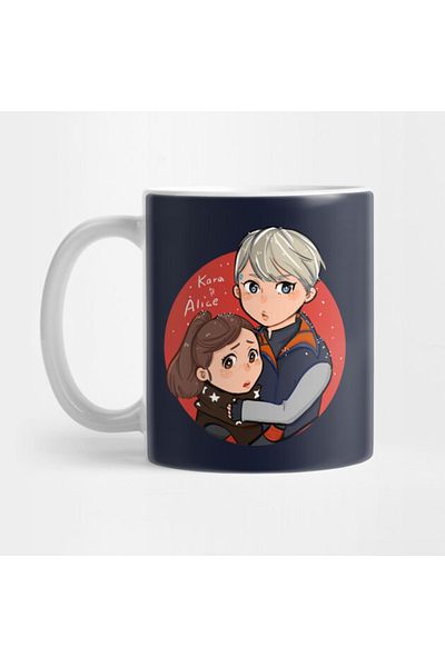 Pixxa Detroit Become Human Kara & Alice Mug Cup