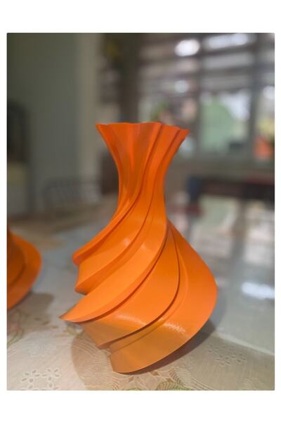 TuransoyCraft Kozmik Modern Dekoratif Vazo (1 Adet)