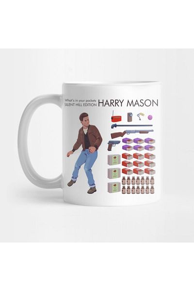 Pixxa Silent Hill - Harry Mason Inventory Mug