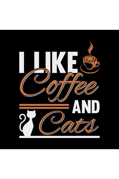 Pixxa I Love Coffee And Cats Mug Cup