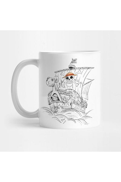 Pixxa One Piece Going Merry Go Mug Cup