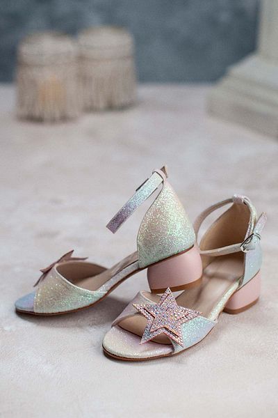 VUUDY Pantofi cu toc pentru fete Star Unicorn