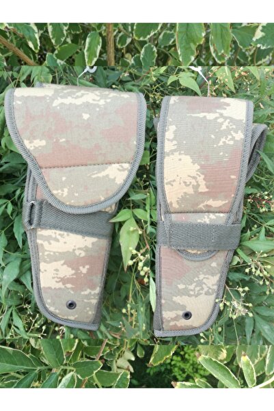 Burak Askeri Malzeme Kara Kuvvettleri Eski Kamuflaj Cırtlı Kapaklı Airsoft Kılıf