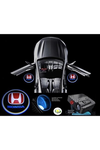 Oto Çizgi Citroen uyumlu Pilli Kapı Altı Led Hayalet Logo Mesafe Sensörlü 2 Adet