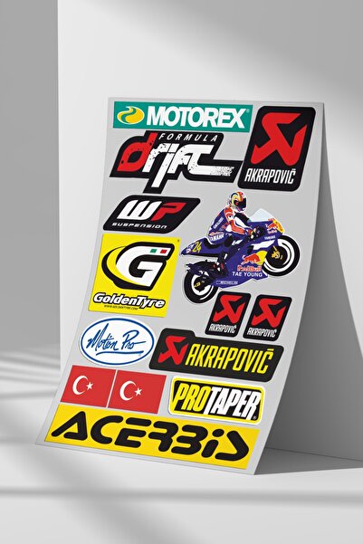 Sticker Market مجموعة ملصقات للدراجات النارية، مجموعة ملصقات للدراجات النارية...