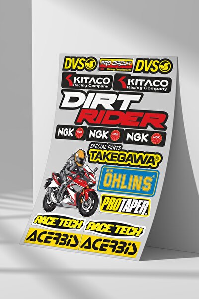Sticker Market مجموعة ملصقات للدراجات النارية، مجموعة ملصقات للدراجات النارية...