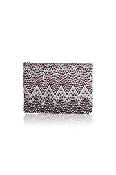 VIVION Zigzag Clutch Bag