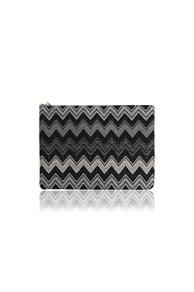 VIVION Zigzag Clutch Bag