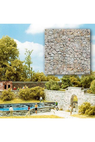 Busch 1:87 Ho Natural Stone Model Cardboard Decor