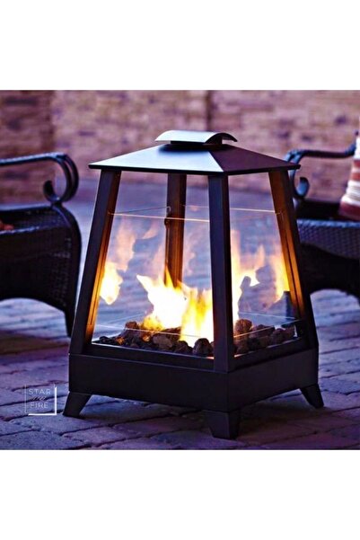 STARKİM Starfire Temple Taşınabilir Bioethanol Şömine
