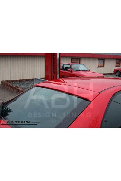 ABH DESİGN TUNİNG Bmw E36 Cam Üstü Spoiler Fiber Astarlı Boyasız 4 Kapı Uyumlu