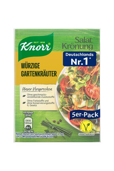 Knorr Karışık Bahçe Baharatları Vejeteryan 5 Adet