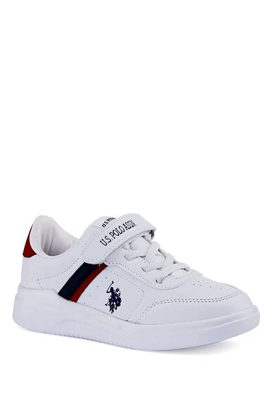 U.S. Polo Assn. Pantofi sport Berkeley Jr 2pr alb pentru băiat - alb - 34