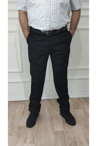 FATELLA Klasične udobne muške pantalone od kroj tkanine