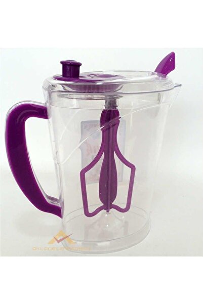 abnturk Yayıkmatik Döner Mikserli 2.3 Litre Büyük Boy Yayık Ayranı Üreten Sürahi