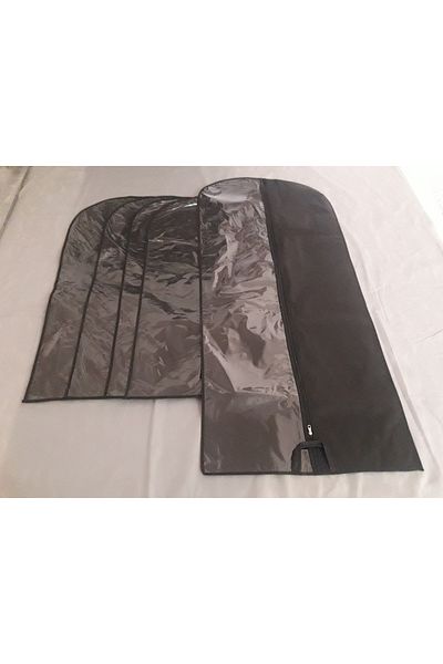 Umut Комплект от 5 калъфа за костюм и туника, 64x100-140 см, прозрачен PVC