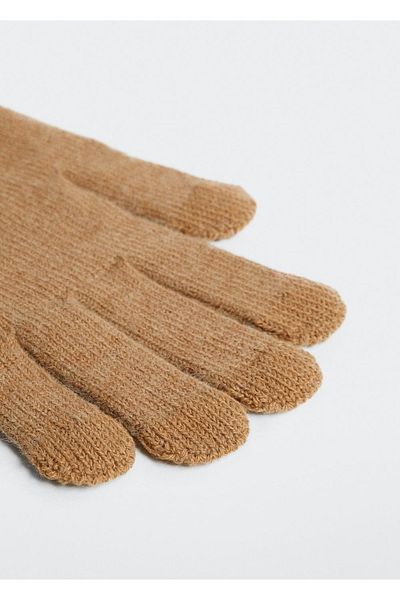 MANGO Man Knitwear Touchscreen Gloves