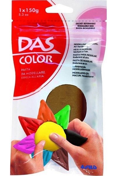 Das 150Gr. Brown Ceramic Clay Plasticine