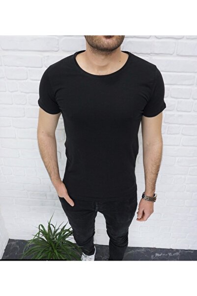 FATELLA Men's Round Neck Short Sleeve T-shirt