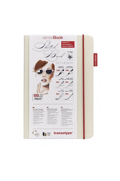 SenseBook Caiet de pictură Sketchpad A5 144gr. 100 de foi