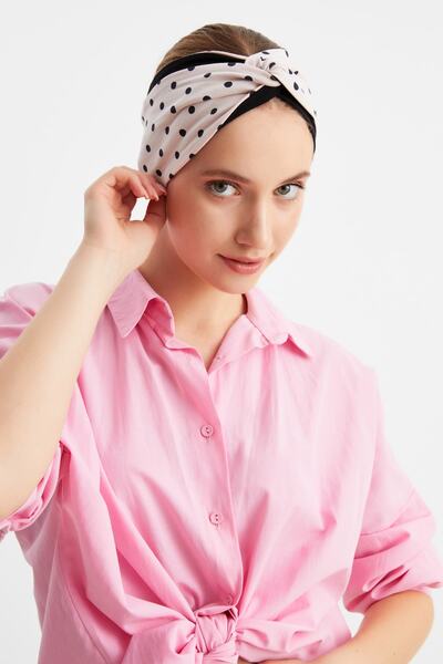 Butikgiz Γυναικείο στυλ, βαμβακερό χτενισμένο βαμβάκι, αντιολισθητικό, απαλό, εύκαμπτο, μπαντάνα μαλλιών