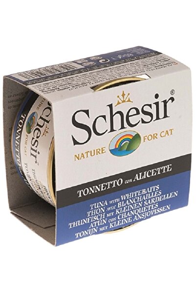 Schesir Ton Ve Ringa Balıklı Kedi Konservesi 85 Gr 6 Adet