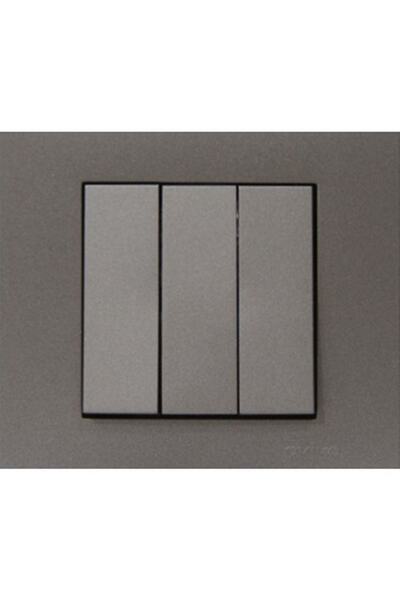 OVİVO إطار جرانو أنثراسيت ثلاثي المفاتيح