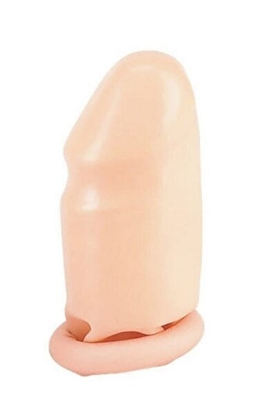 Penis Extension 4 Cm Dolgulu Uzatmalı Prezervatif Penis Kılıfı