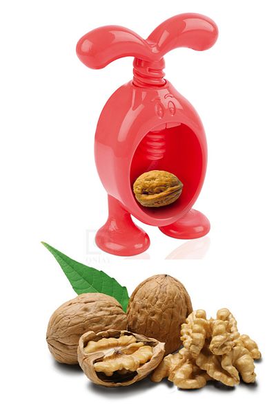 Kalsiyum Mood Walnut Crack Rabbit Design Screw Splash-Free Walnut Crack