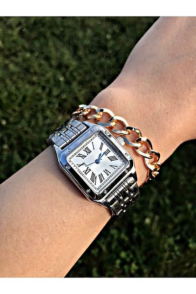 pullmarkt Steel Analog Women's Wristwatch Teen Girl's Watches New Fashion