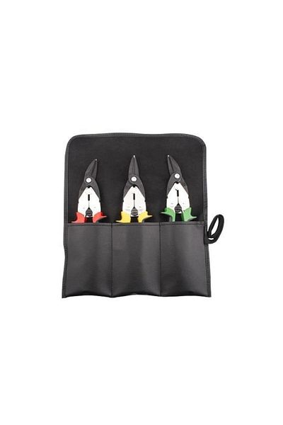 CETA FORM 250 mm J04-R03 3 Piece Articulated Sheet Clipper Set (with Leather Bag)