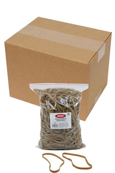 ekoset 180mmx6mm Wide Rubber Pack Pack Packing Tire 12kg Box (180x6)