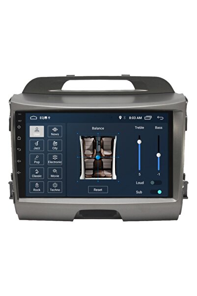 MYWAYY Kıa Sportage Android Carplay Navigasyon Multimedya Ekran Teyp 2gb Ram + 32gb Hdd