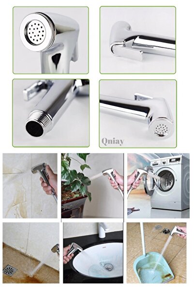 Kalsiyum Mood Spiral Bidet - Tap, Bidet Pistol Set, Push Pull| Irritative| Joint| Hose