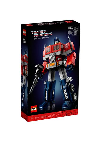 LEGO Icons Optimus Prime 10302 (1508 Pieces)