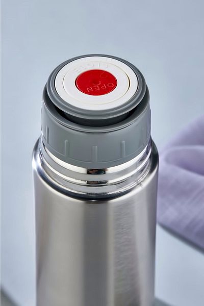 Wonder Stainless Steel Black 300 Ml Water Soft Drink Tea Thermos for Kitchen Picnic Camping School Serving and Catering