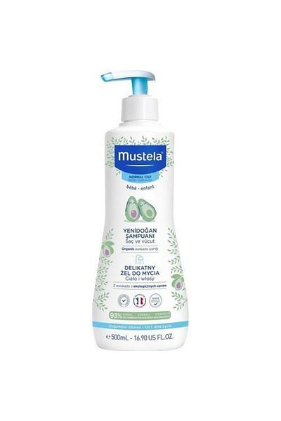Mustela شامبو لطيف لحديثي الولادة 500 مل